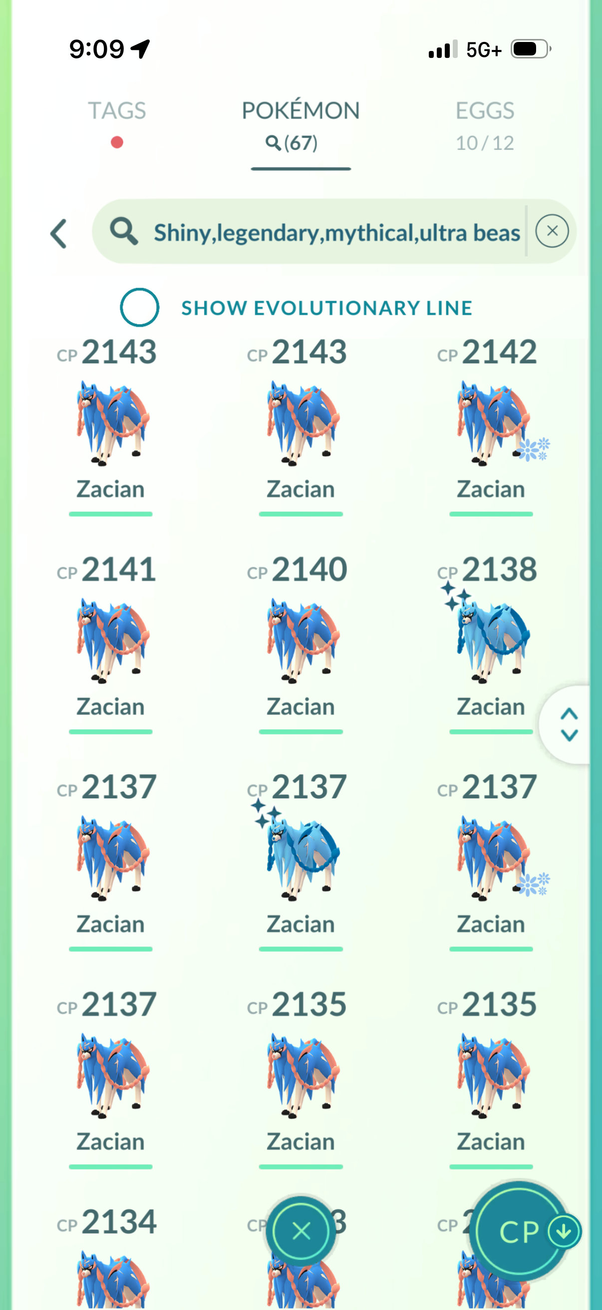FranceVsSpain account (67 Shiny/Legendary + 3000 Crown Energy)
