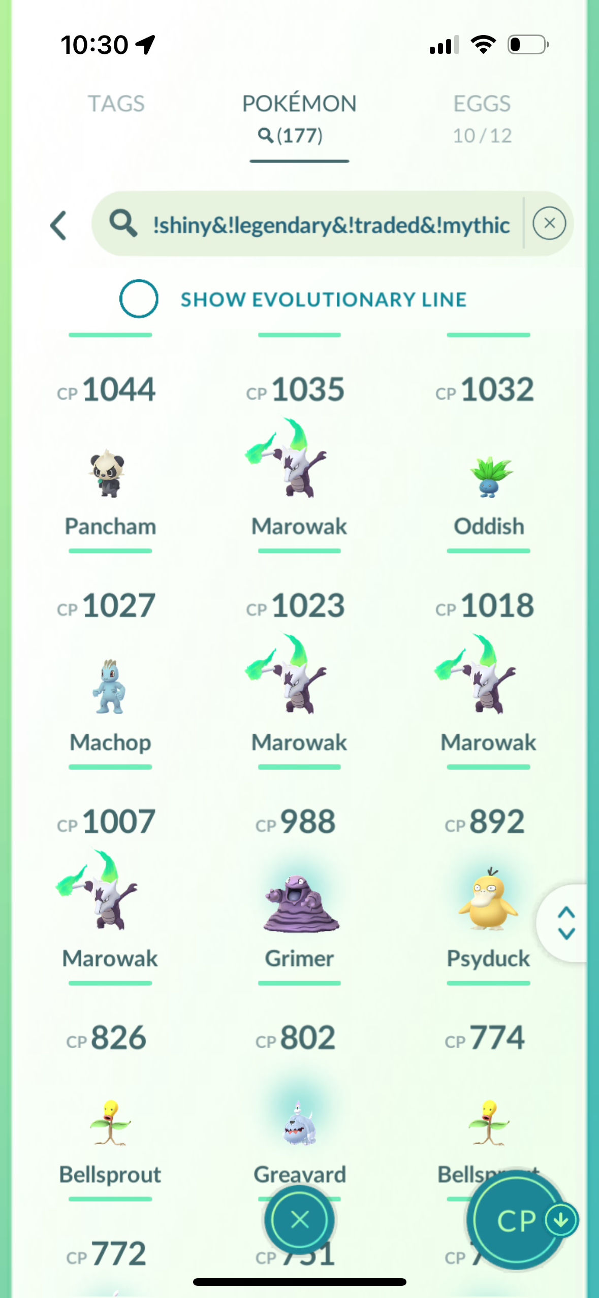 FilthyRewards account (113 shiny/legendary)