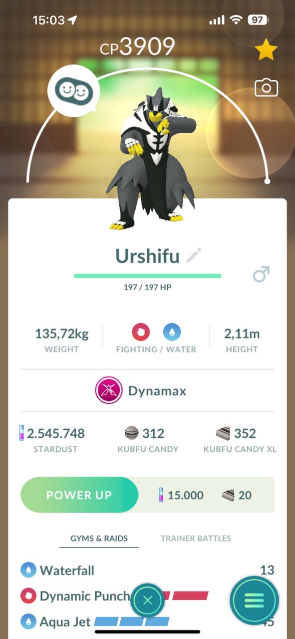 Urshifu account