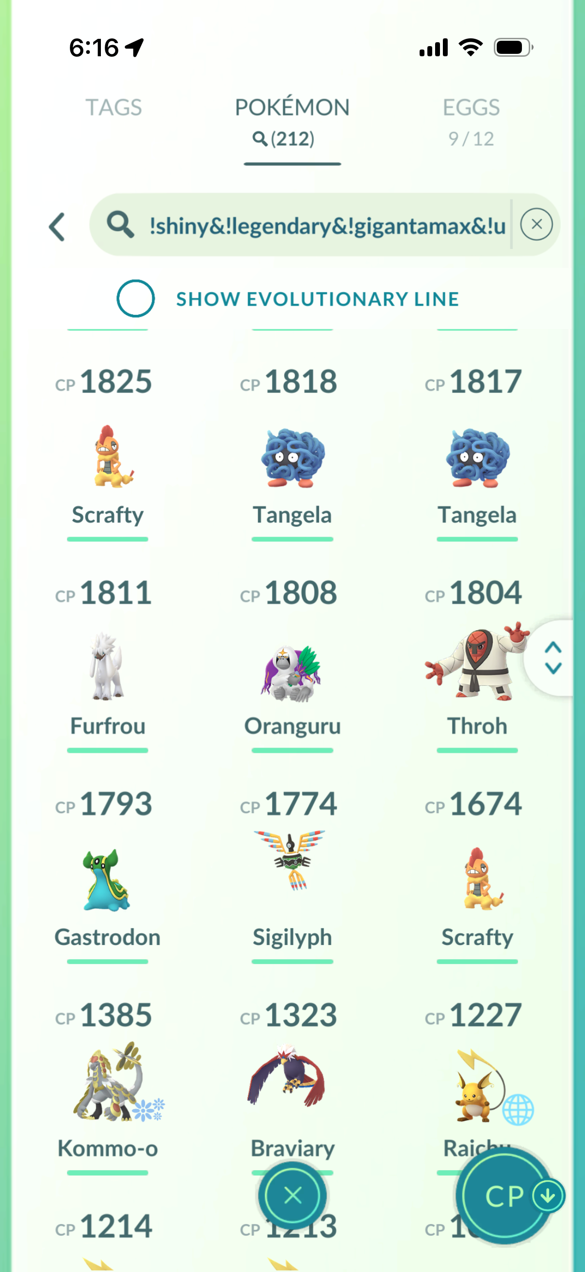 SoloParty account (19 Shiny/Legendary 482k stardust)