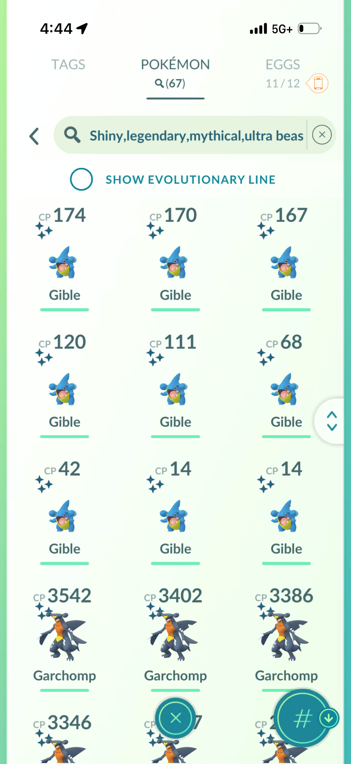 IAMARMORED account 67 Shiny/Legendary & 1.7m Stardust