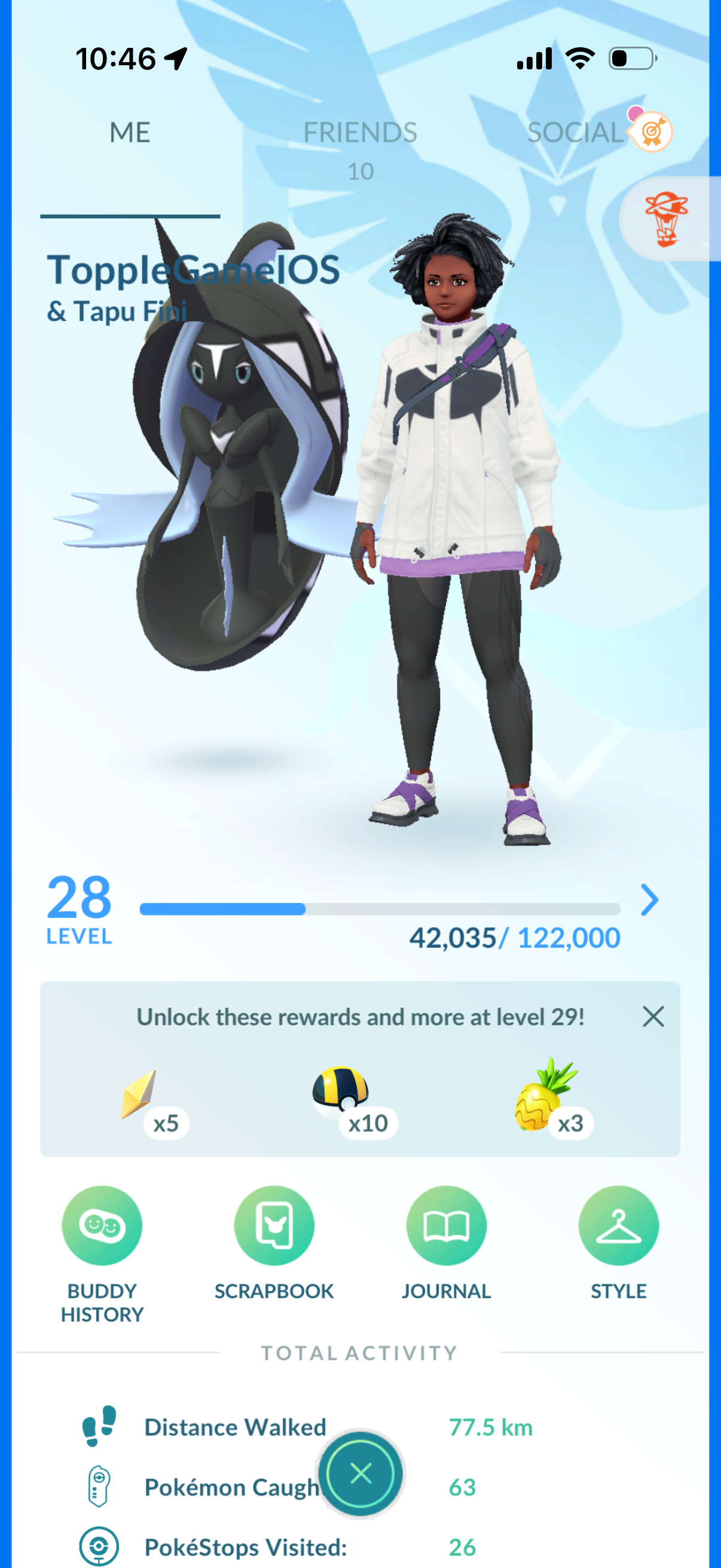 4 accounts bundle (25 shiny/legendary)