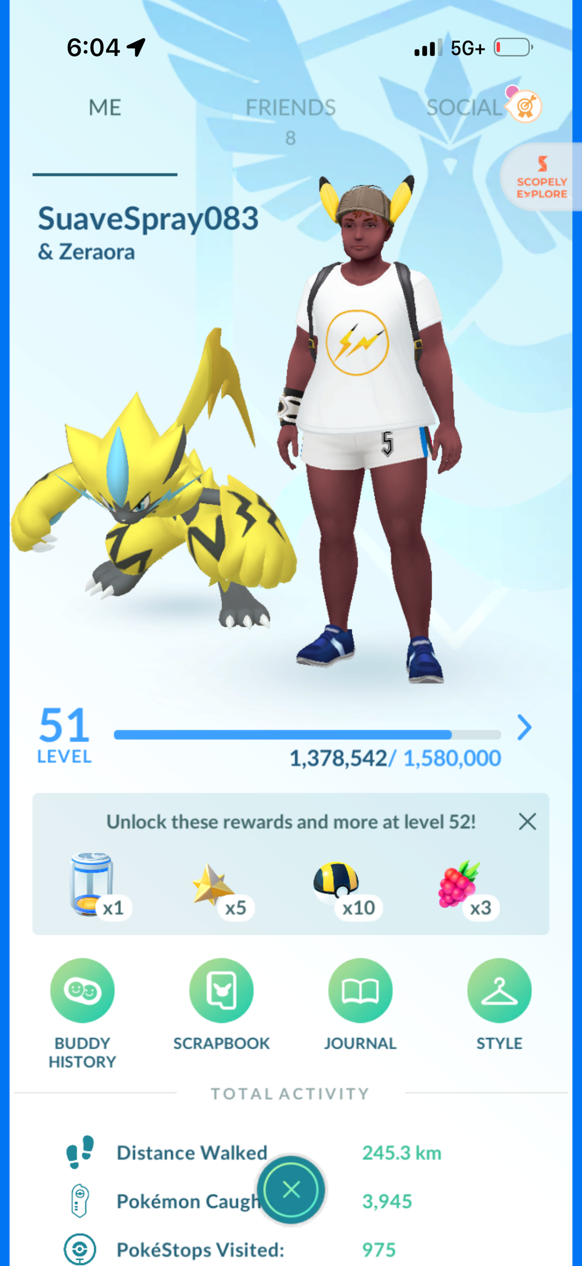 SuaveSpray account 16 Shiny/Legendary & 335k Stardust