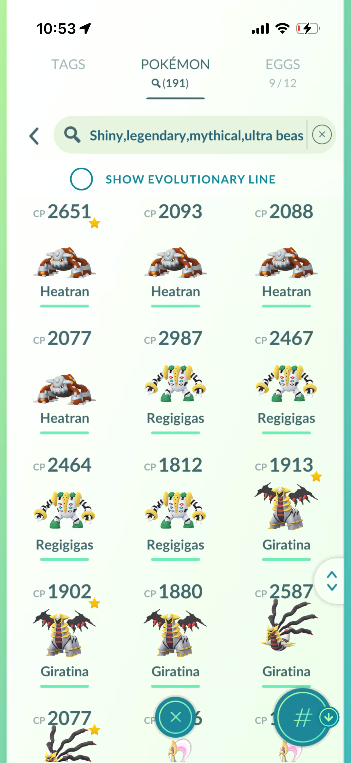DailyTask 2016 account (141 Shiny/Legendary)