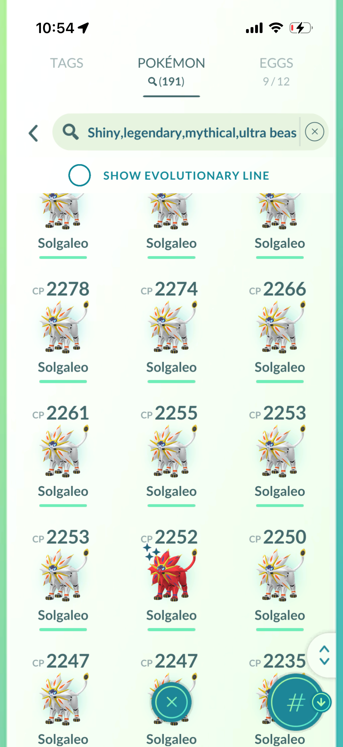 DailyTask 2016 account (141 Shiny/Legendary)