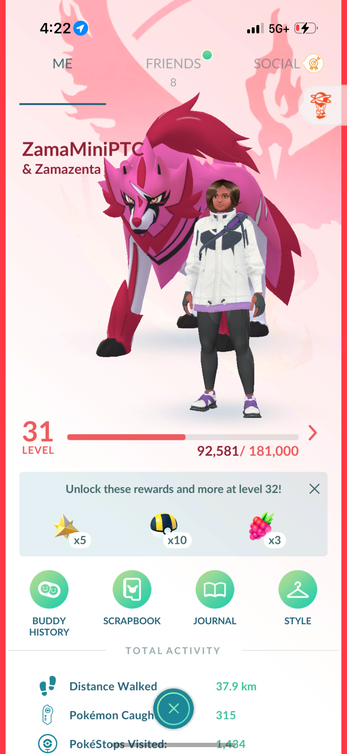 ZamaMiniPTC account