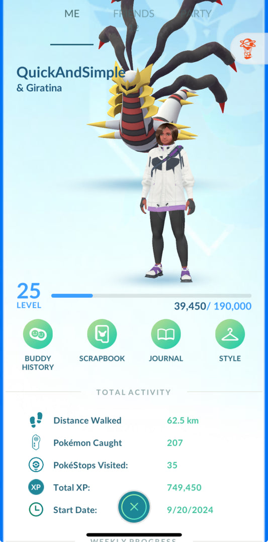 QuickAndSimple account