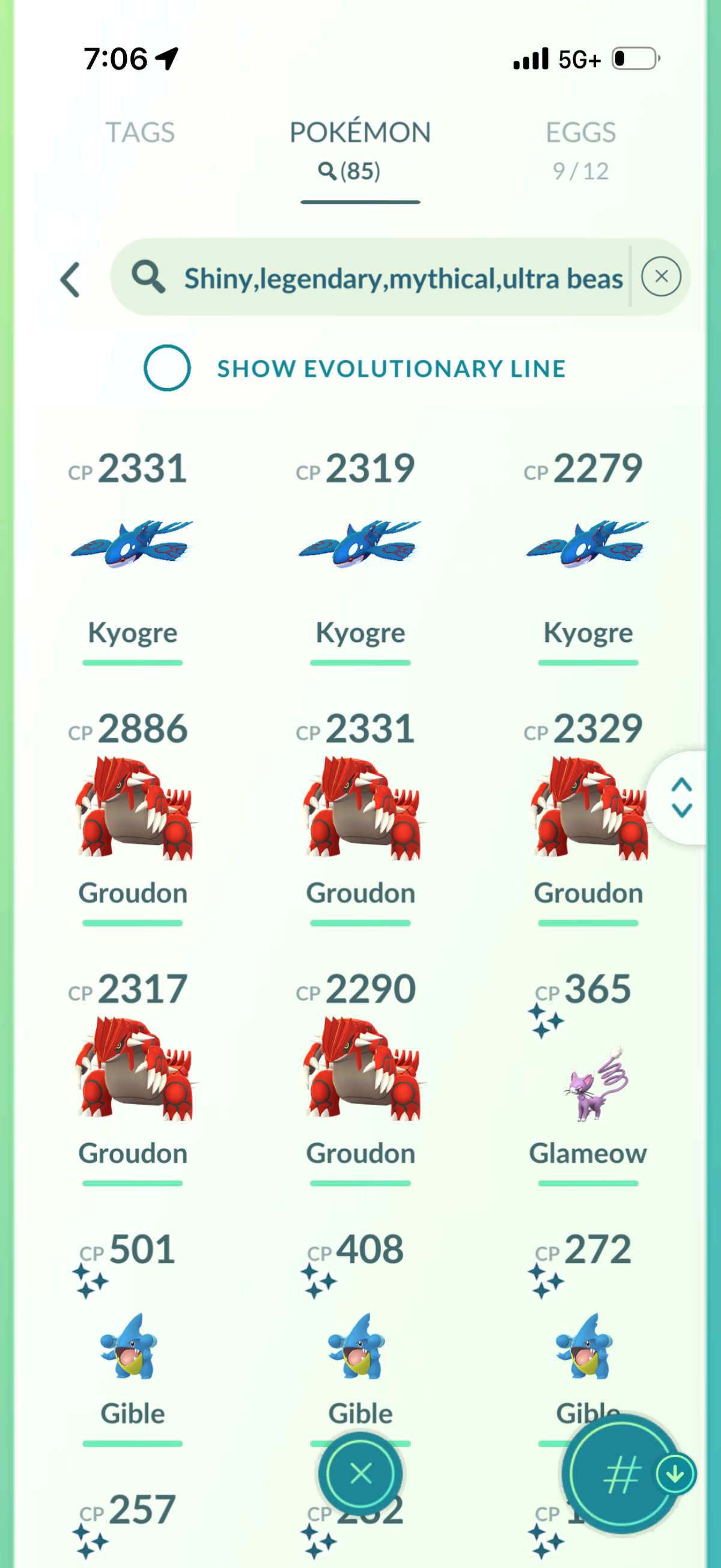 NetherlandsWC account 85 Shiny/Legendary & 1.1M Stardust