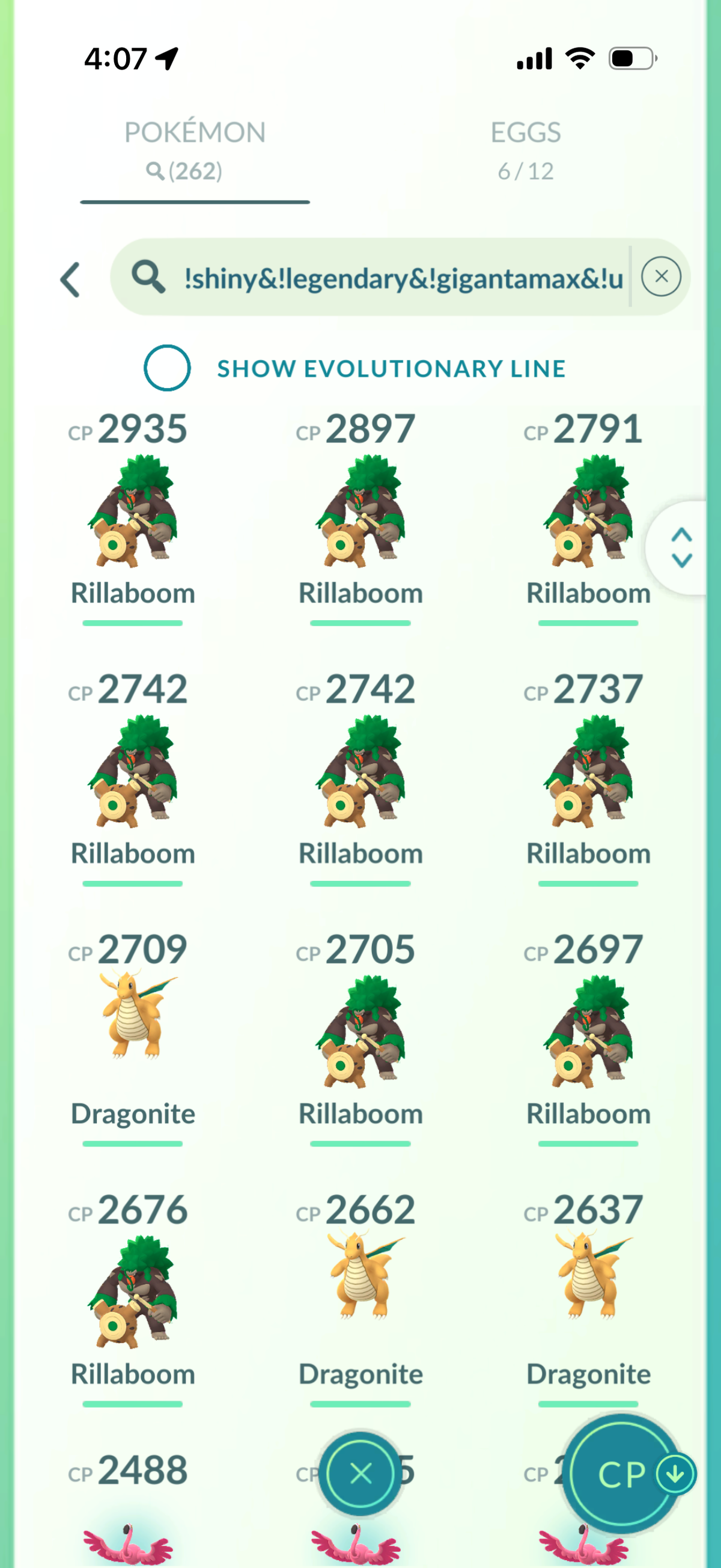 OneLastCod account (52 Shiny/Legendary & 700k Stardust)