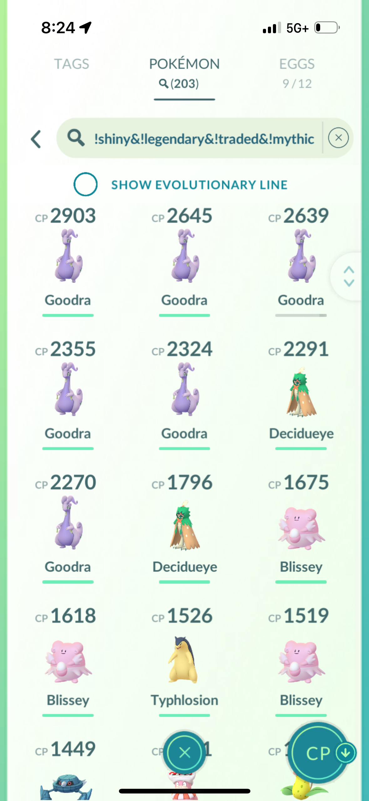 RussiasCollapse account (92 shiny/legendary)