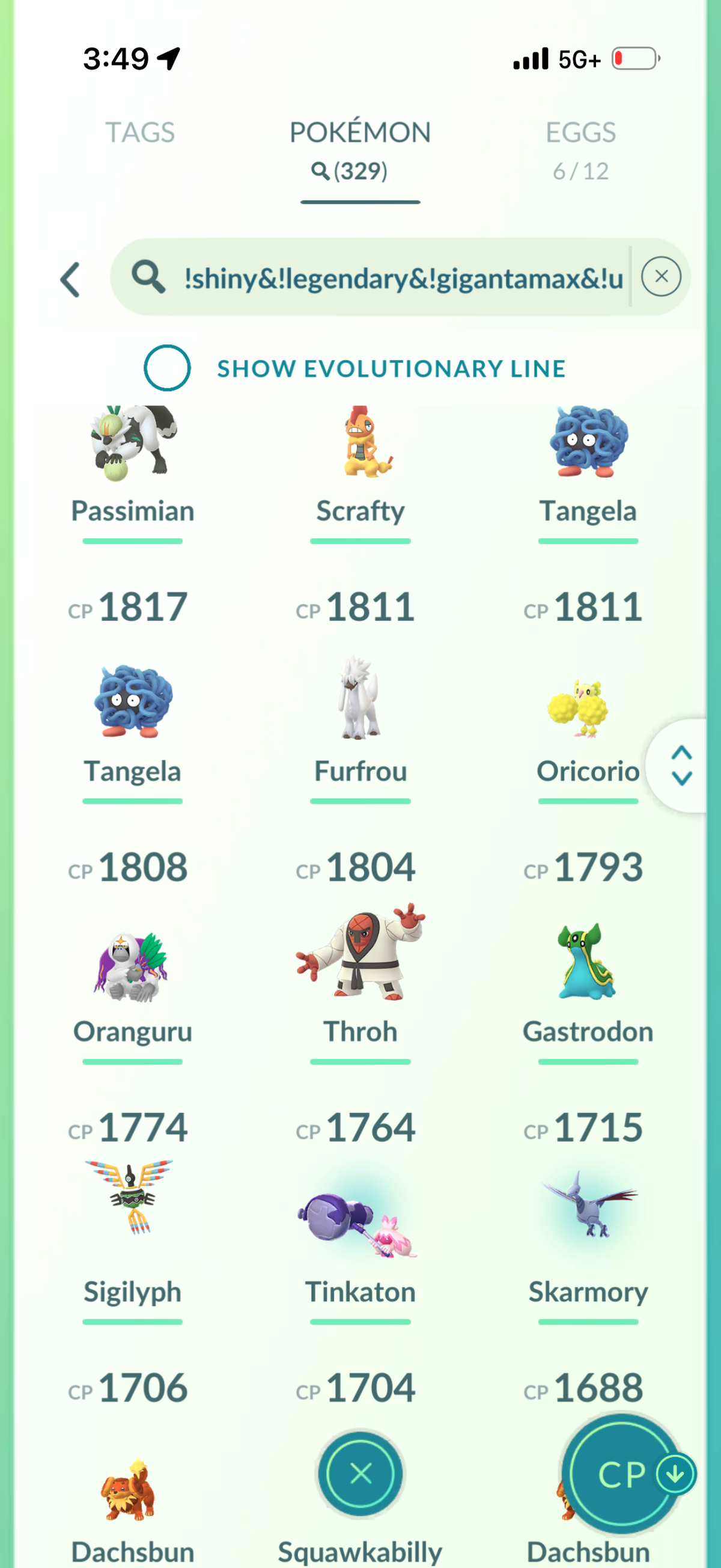 SoloParty account 38 Shiny/Legendary & 790k Stardust