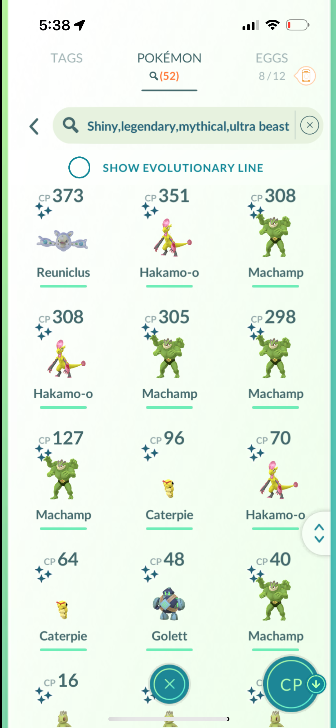 WannaPlayAGame account (52 shiny/legendary)
