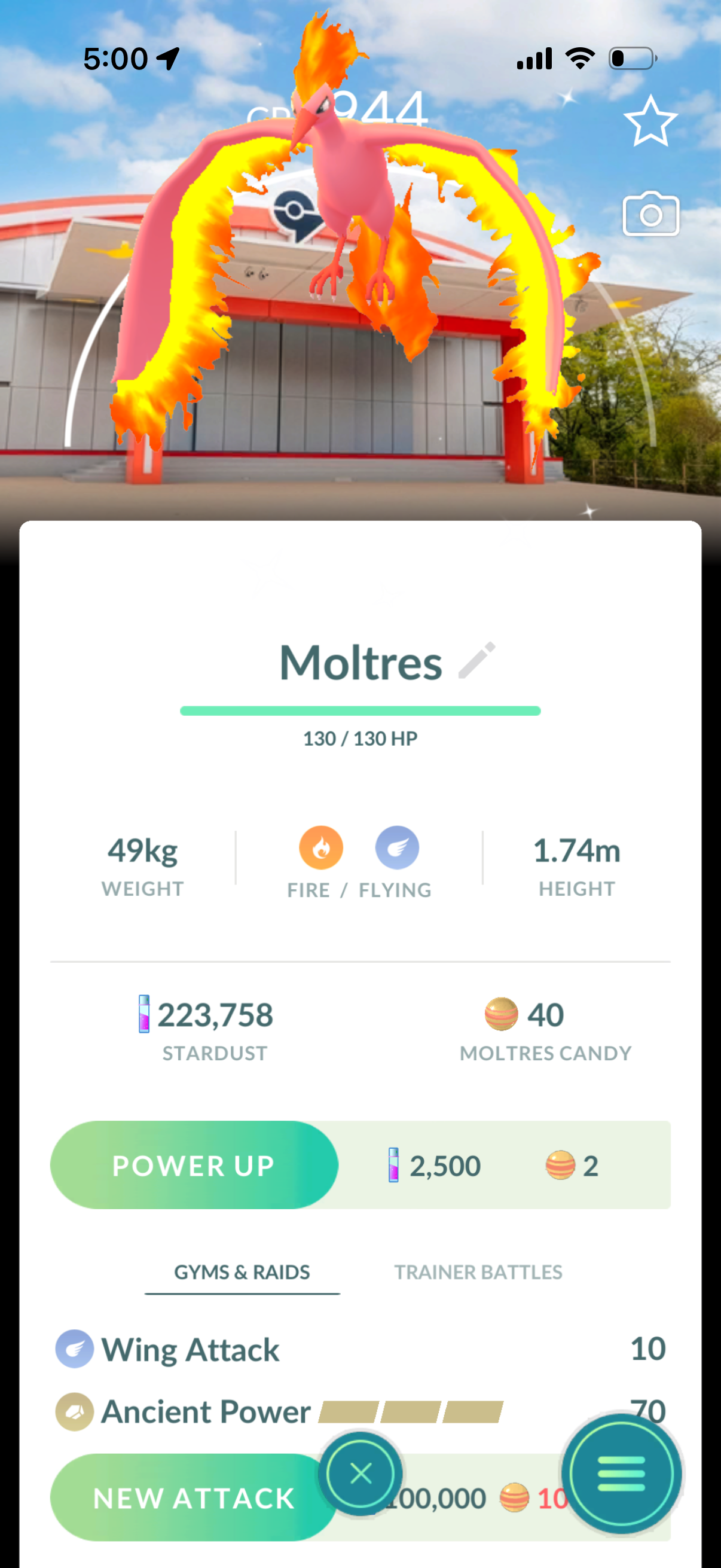 TrinketZacian account (57 Shiny/Legendary + Lucky Trinket)