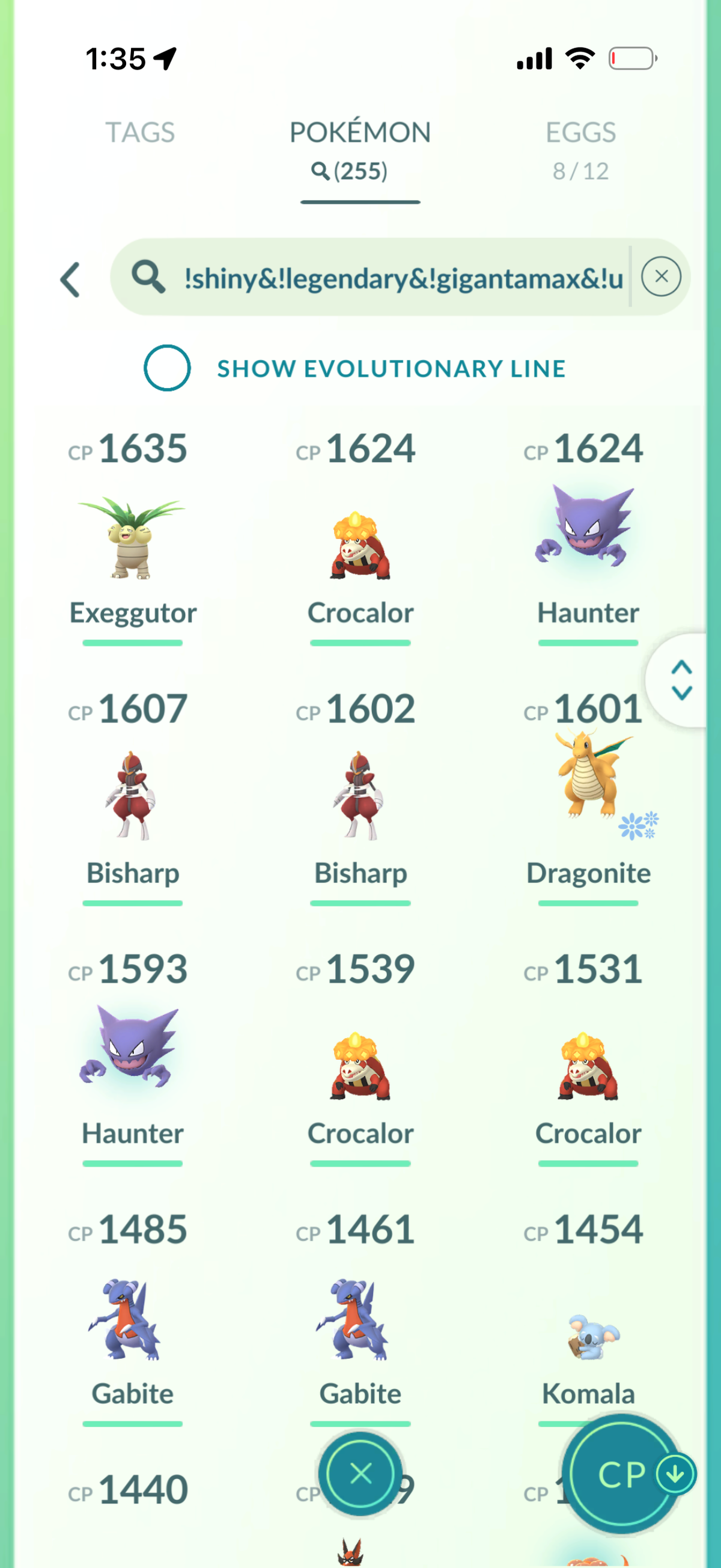CrownedBy415 account (65 Shiny/Legendary 1.7m Stardust)