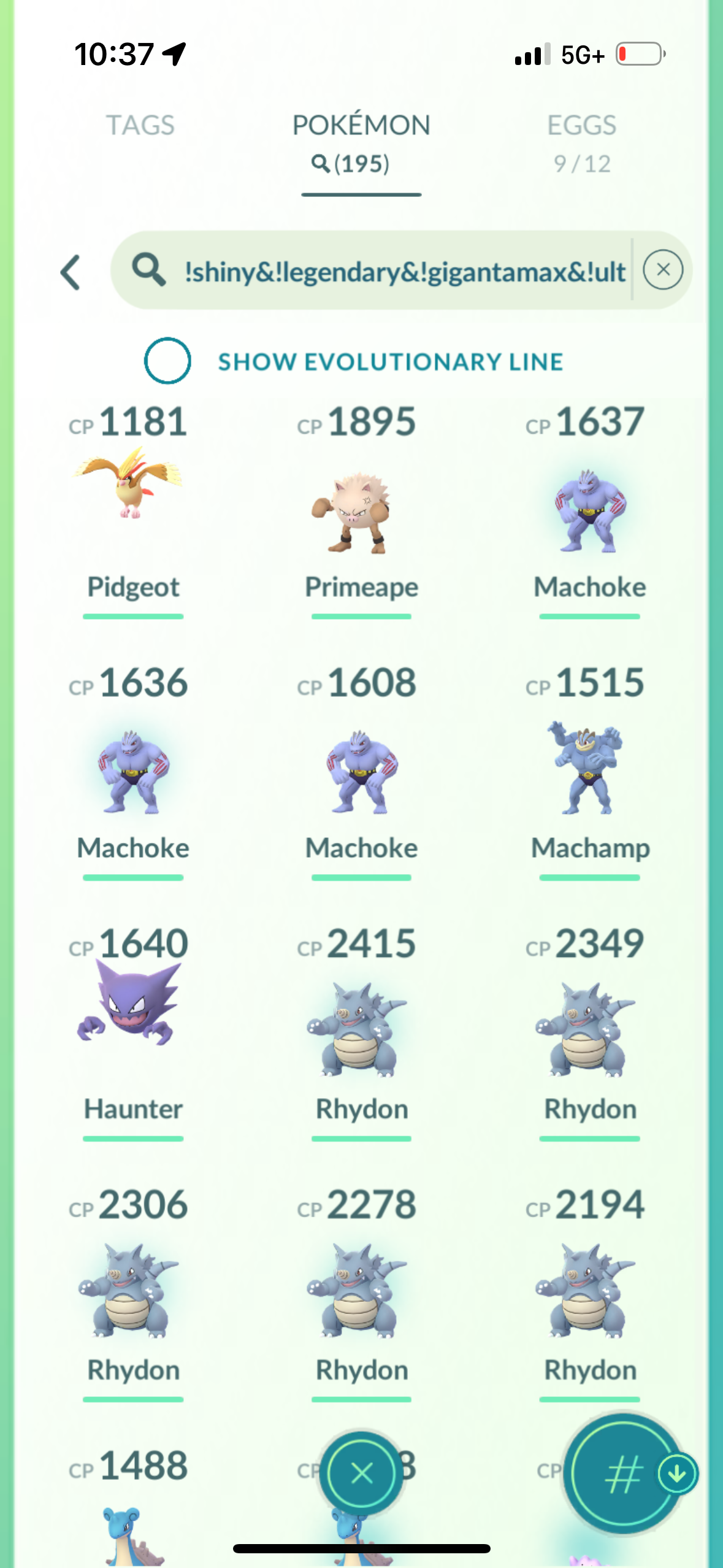 MachampSlayer account (33 shiny/700k stardust)