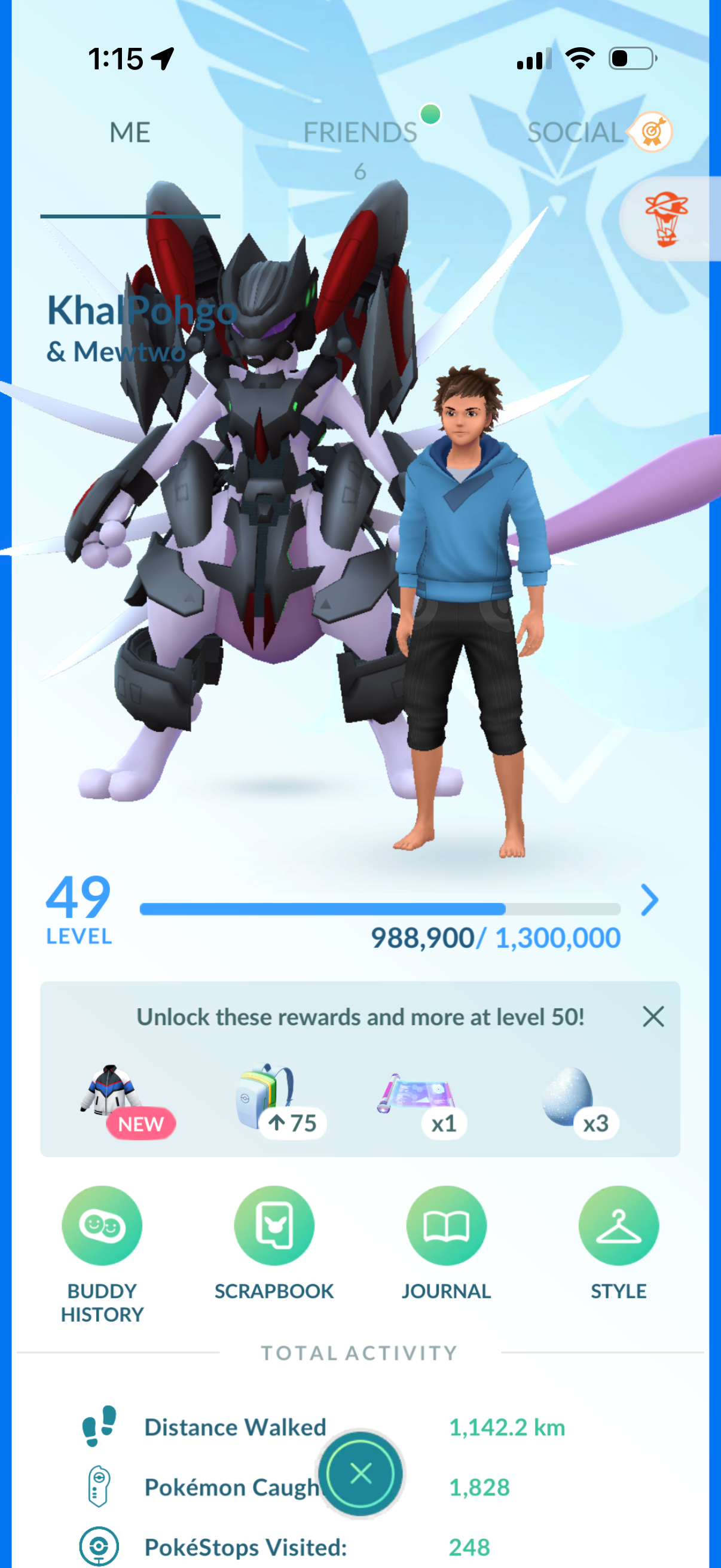 Khal 2016 account (474 Shiny/Legendary/Gigantamax)