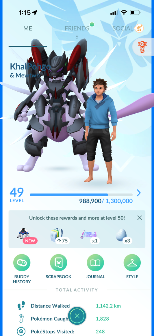 Khal 2016 account (474 Shiny/Legendary/Gigantamax)