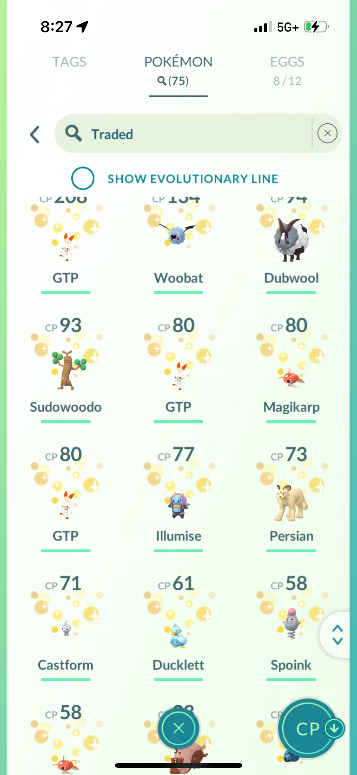 LatiosV1 account (74 shiny/legendary)