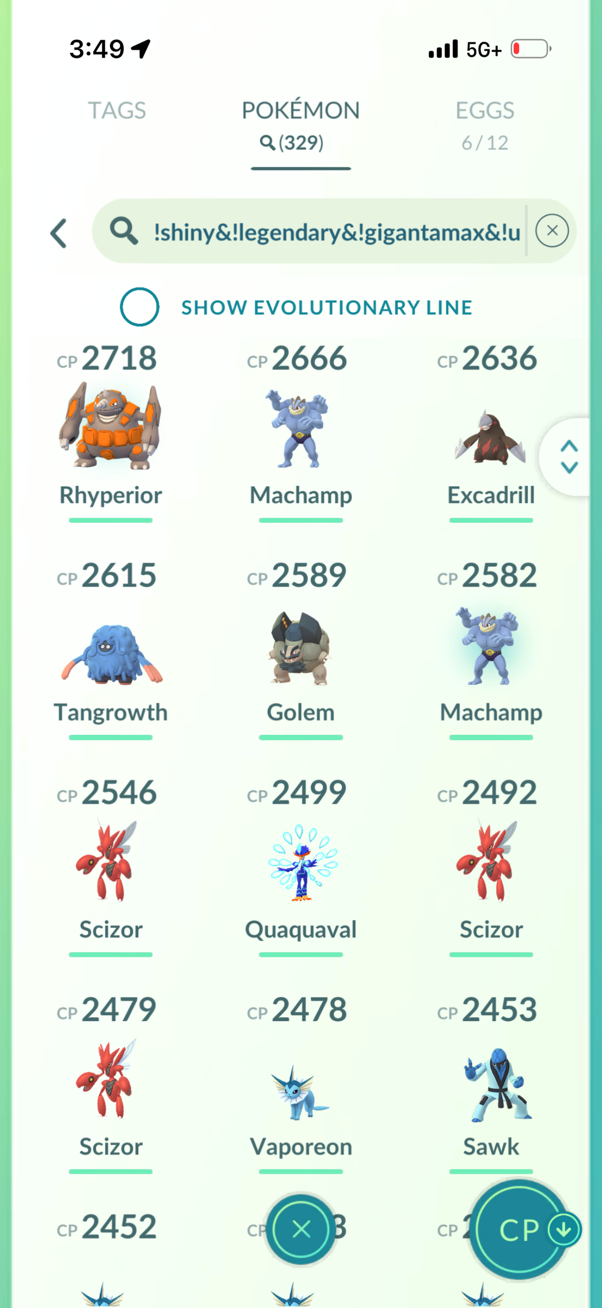 SoloParty account 38 Shiny/Legendary & 790k Stardust