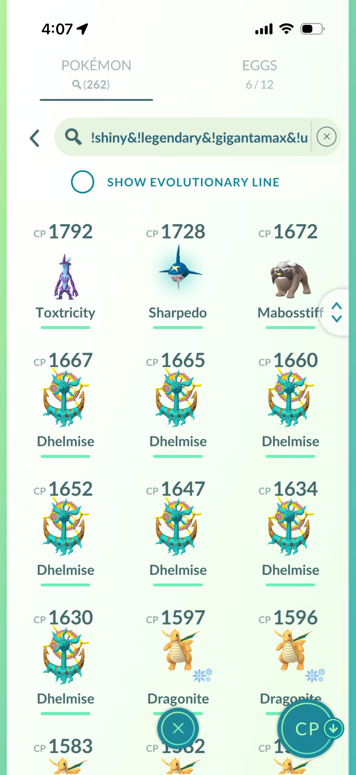 OneLastCod account (52 Shiny/Legendary & 700k Stardust)