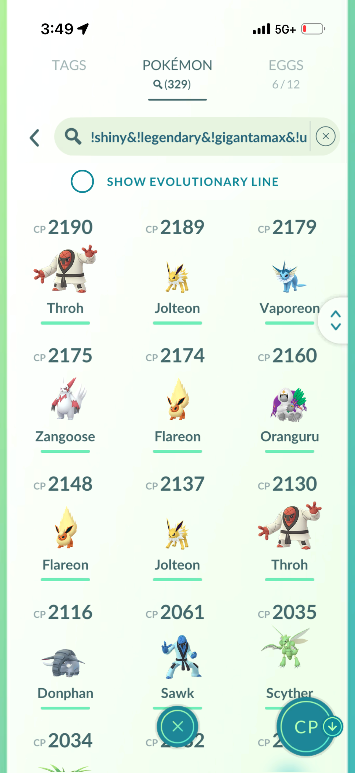 SoloParty account 38 Shiny/Legendary & 790k Stardust