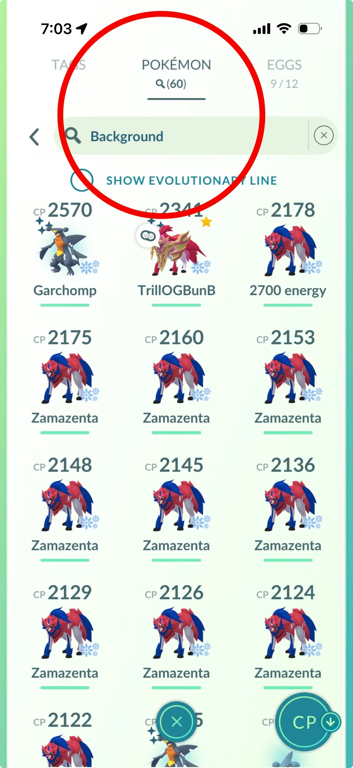 TrillOGBunB account 89 Shiny/Legendary & 900k Stadust