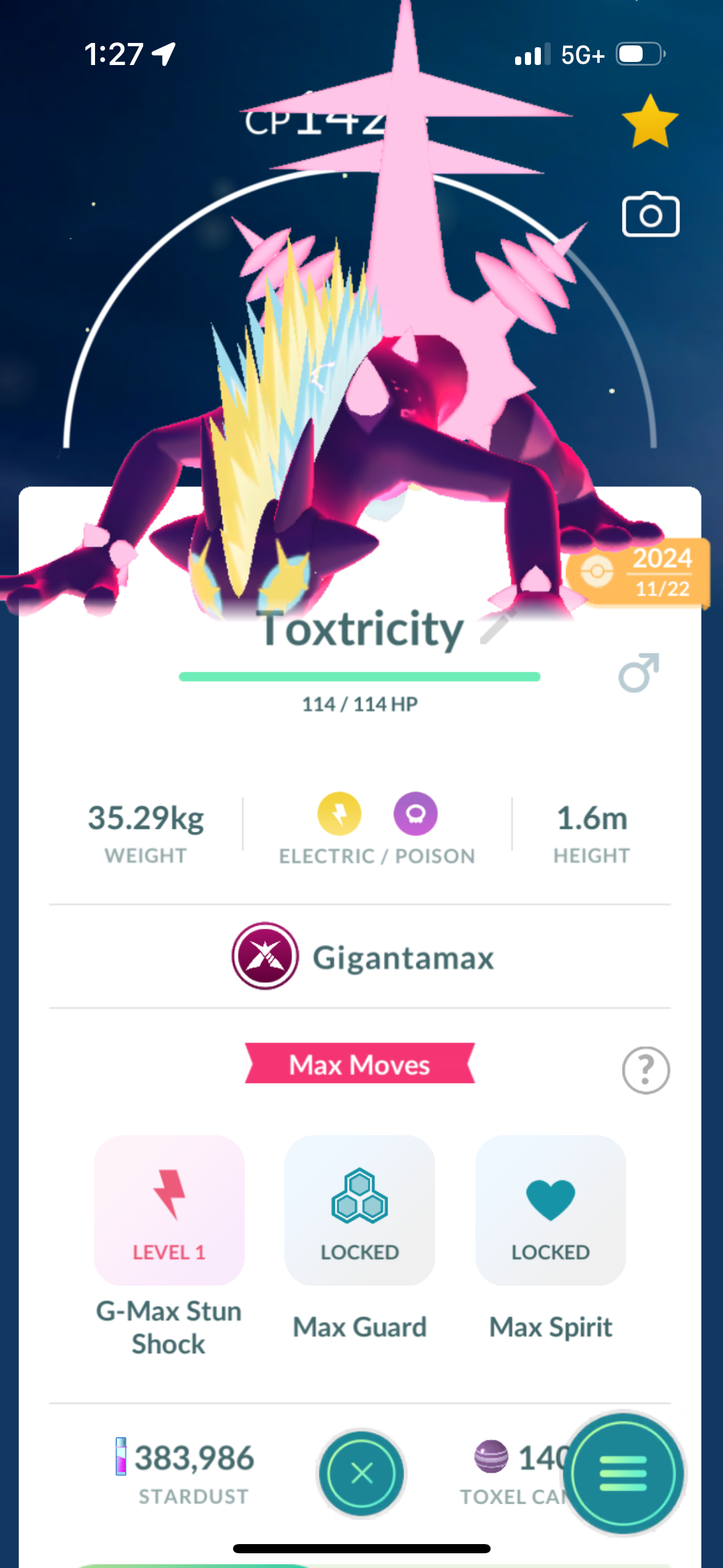 PalkiaAndDialga account (27 Shiny/Legendary/Gigantamax)