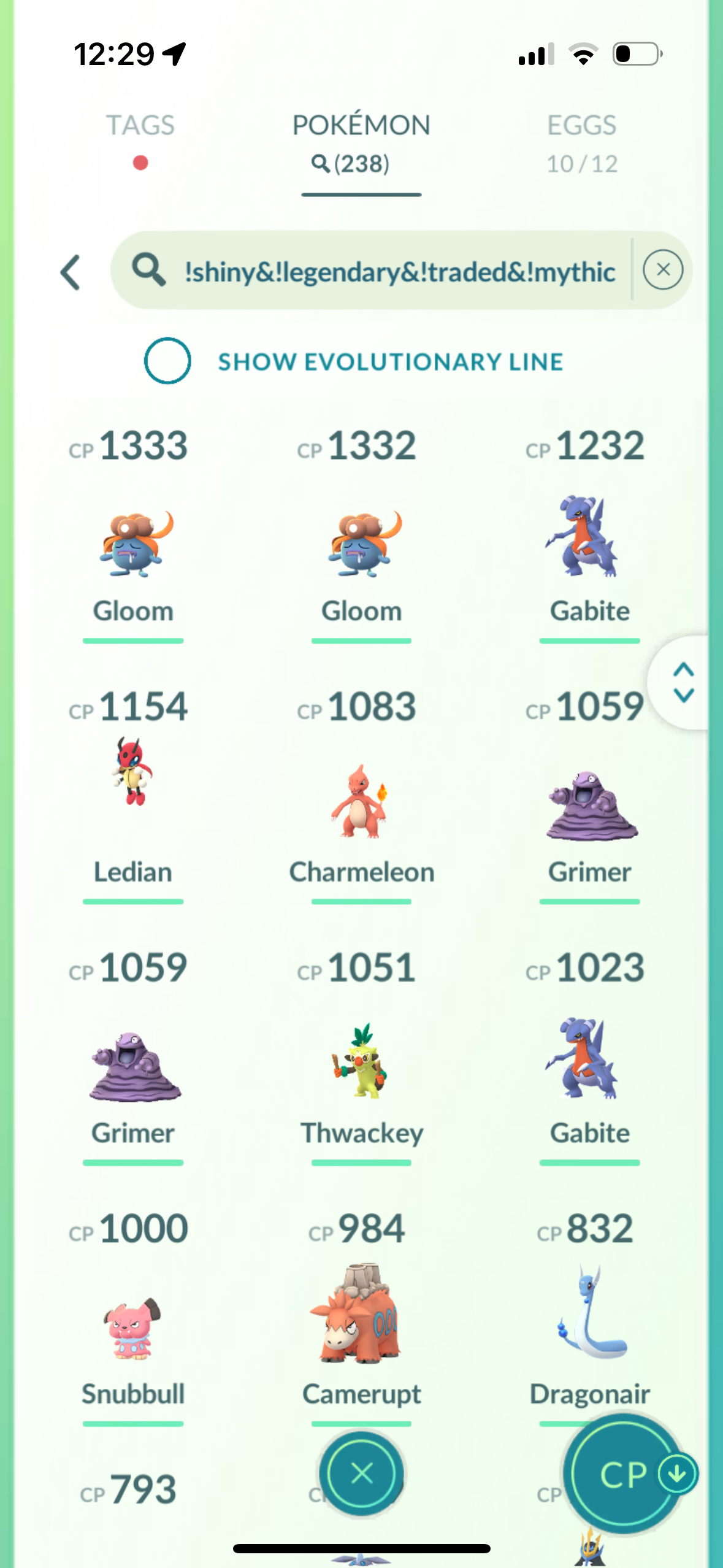 ReturnOfTrump account (47 shiny/legendary)