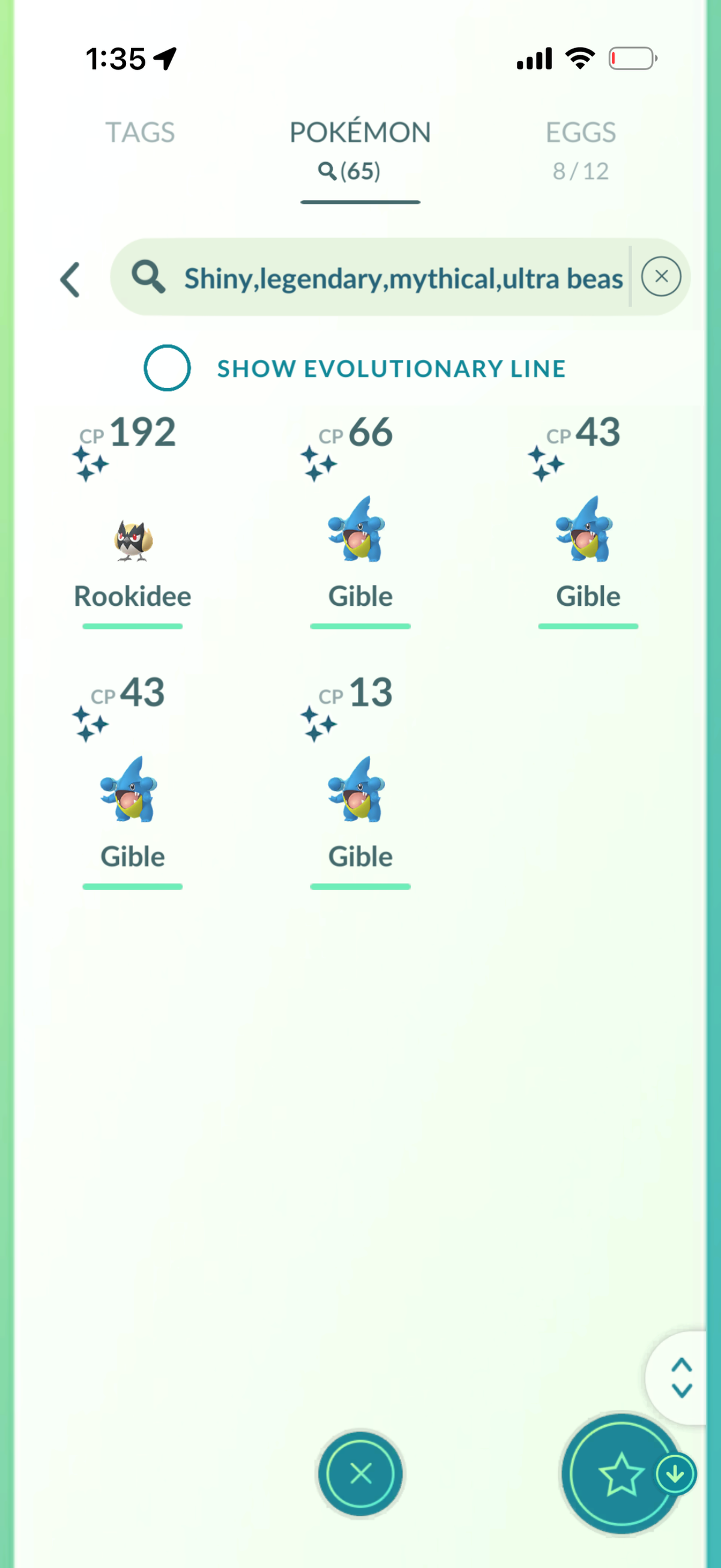CrownedBy415 account (65 Shiny/Legendary 1.7m Stardust)