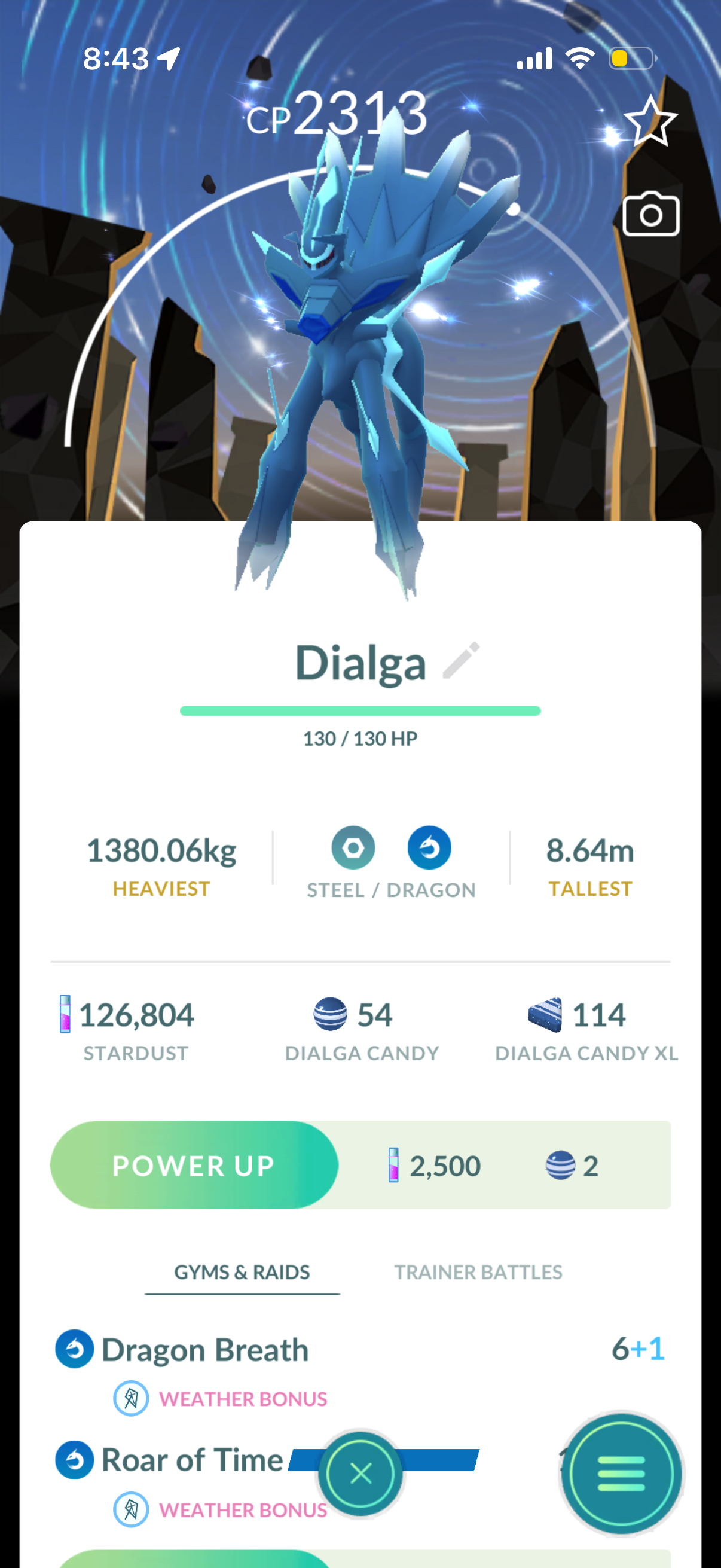 PalkiaSpacial account (44 Shiny/Legendary)