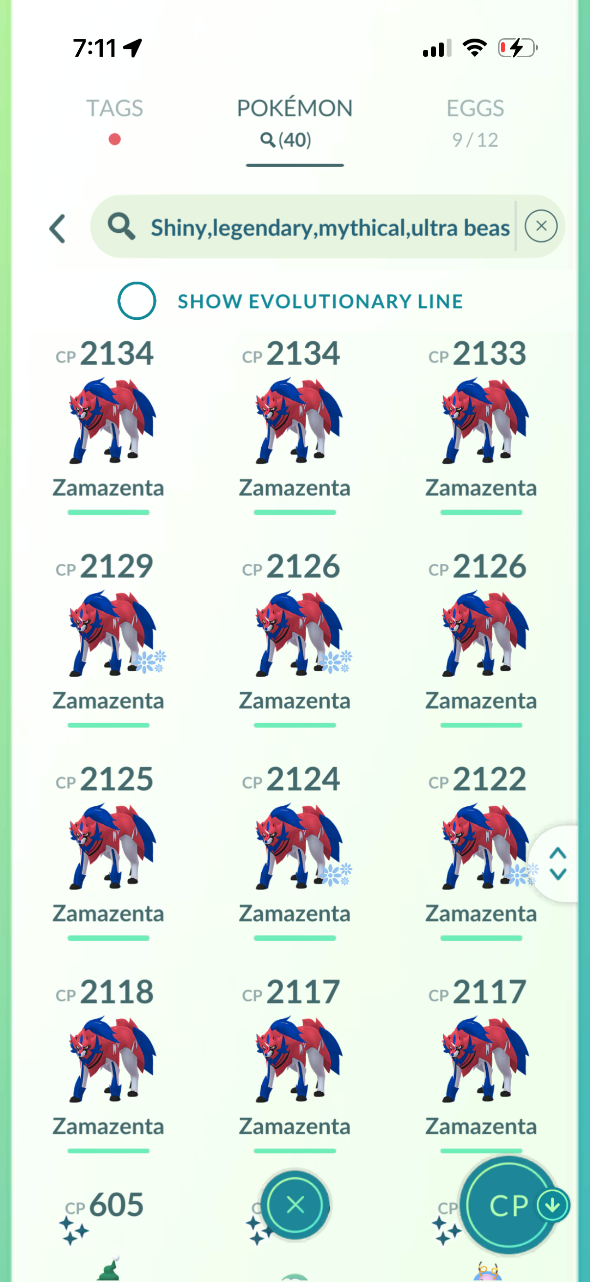 TrillOgBunB account (40 Shiny/Legendary)