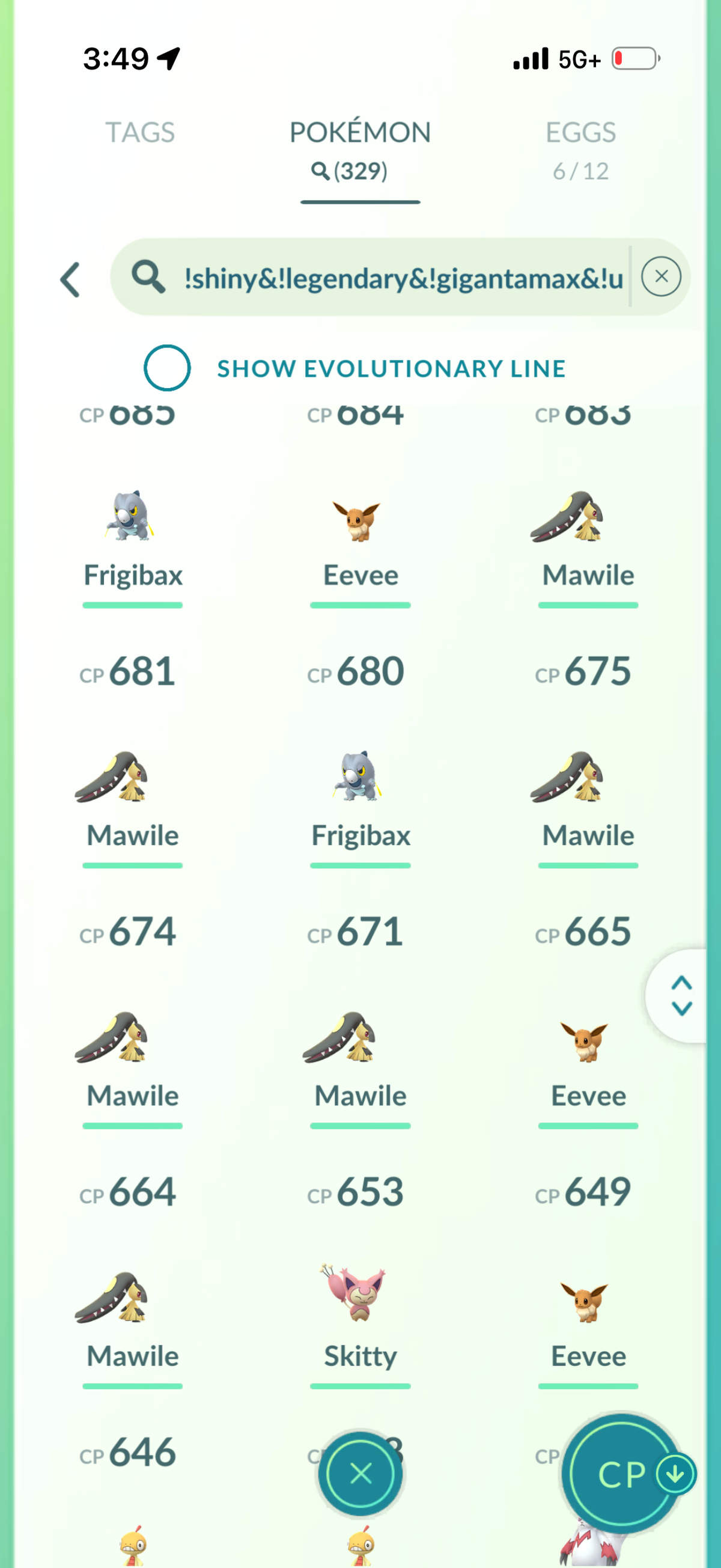 SoloParty account 38 Shiny/Legendary & 790k Stardust