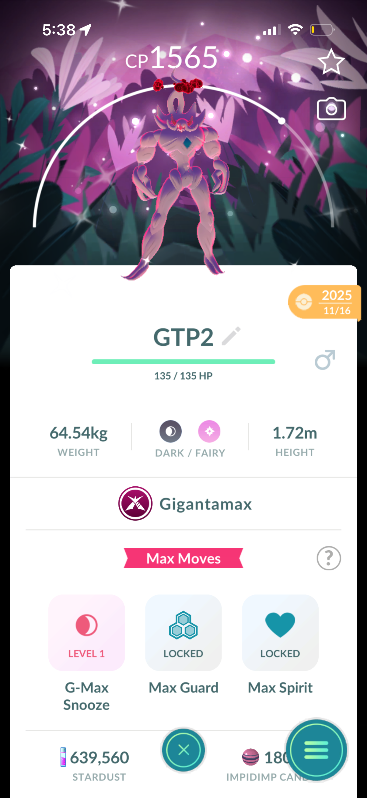 3ShinySnarls account (29 Shiny/Legendary/Gigantamax)