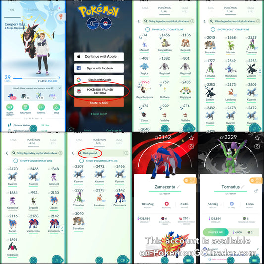 CooperFlagg account (34 Shiny/Legendary/Mythical)