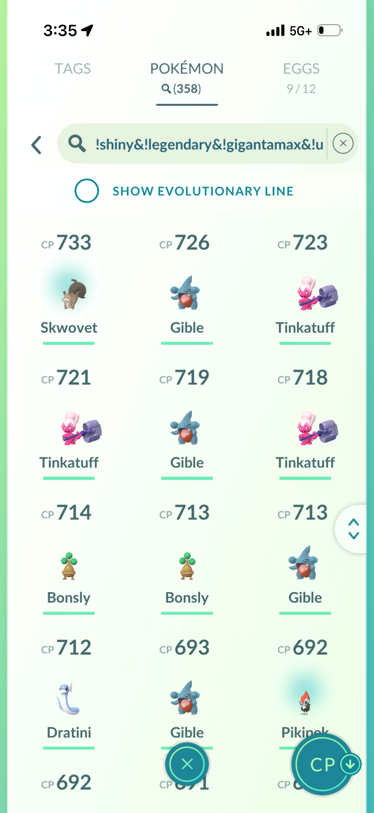 CrownedBy415 account (71 Shiny/Legendary 1.9m Stardust)
