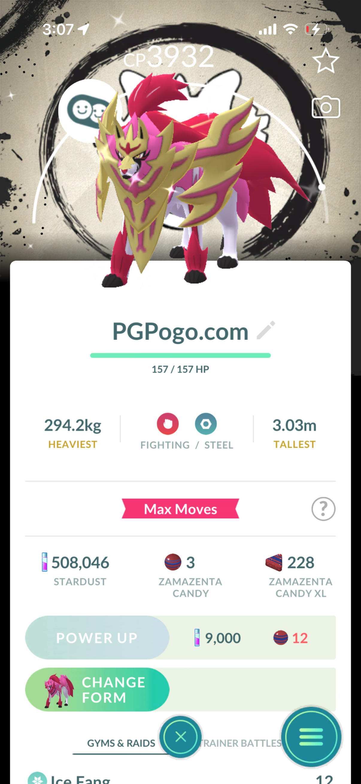FollowThePlan (43 Shiny/Legendary + 3 Crown Zamazenta)