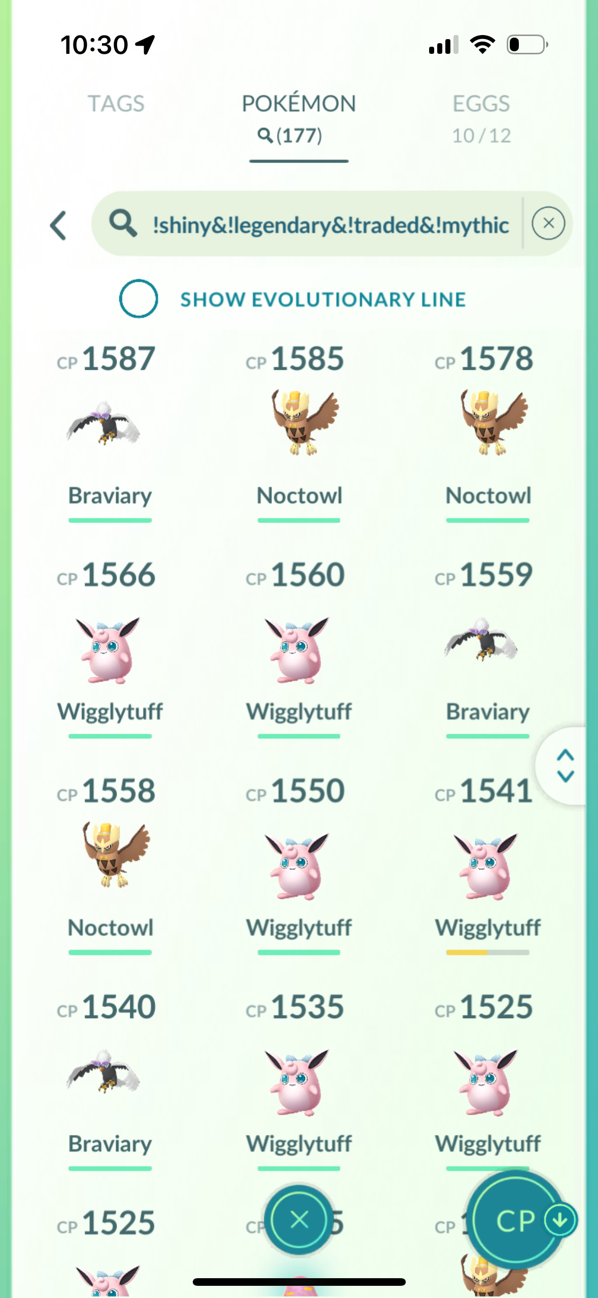 FilthyRewards account (113 shiny/legendary)