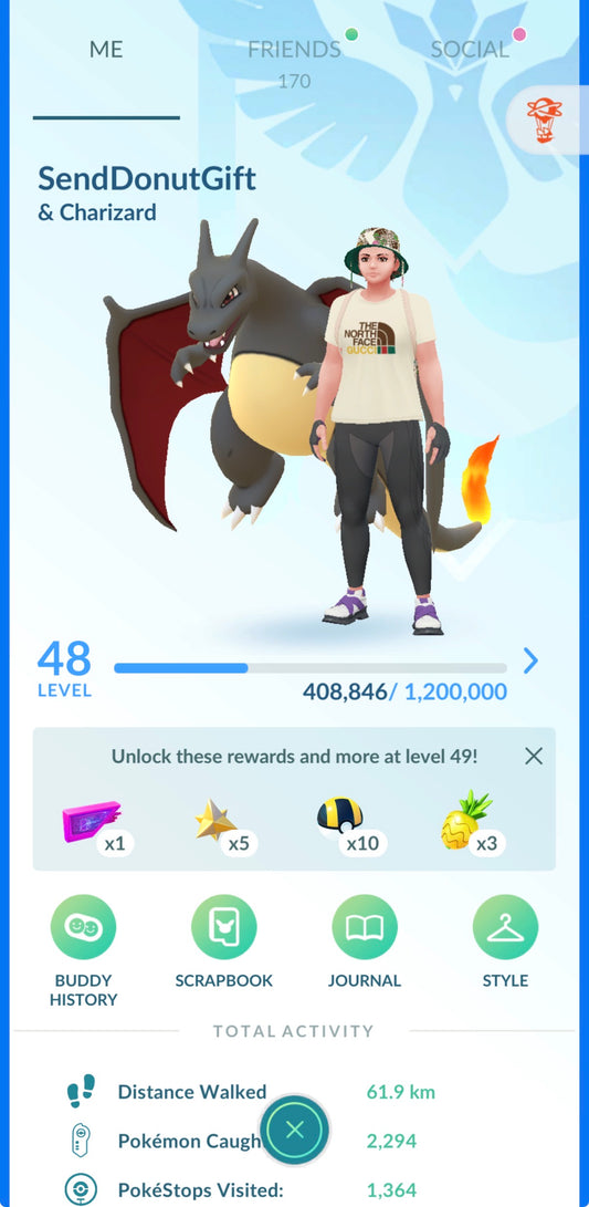SendDonutGift account