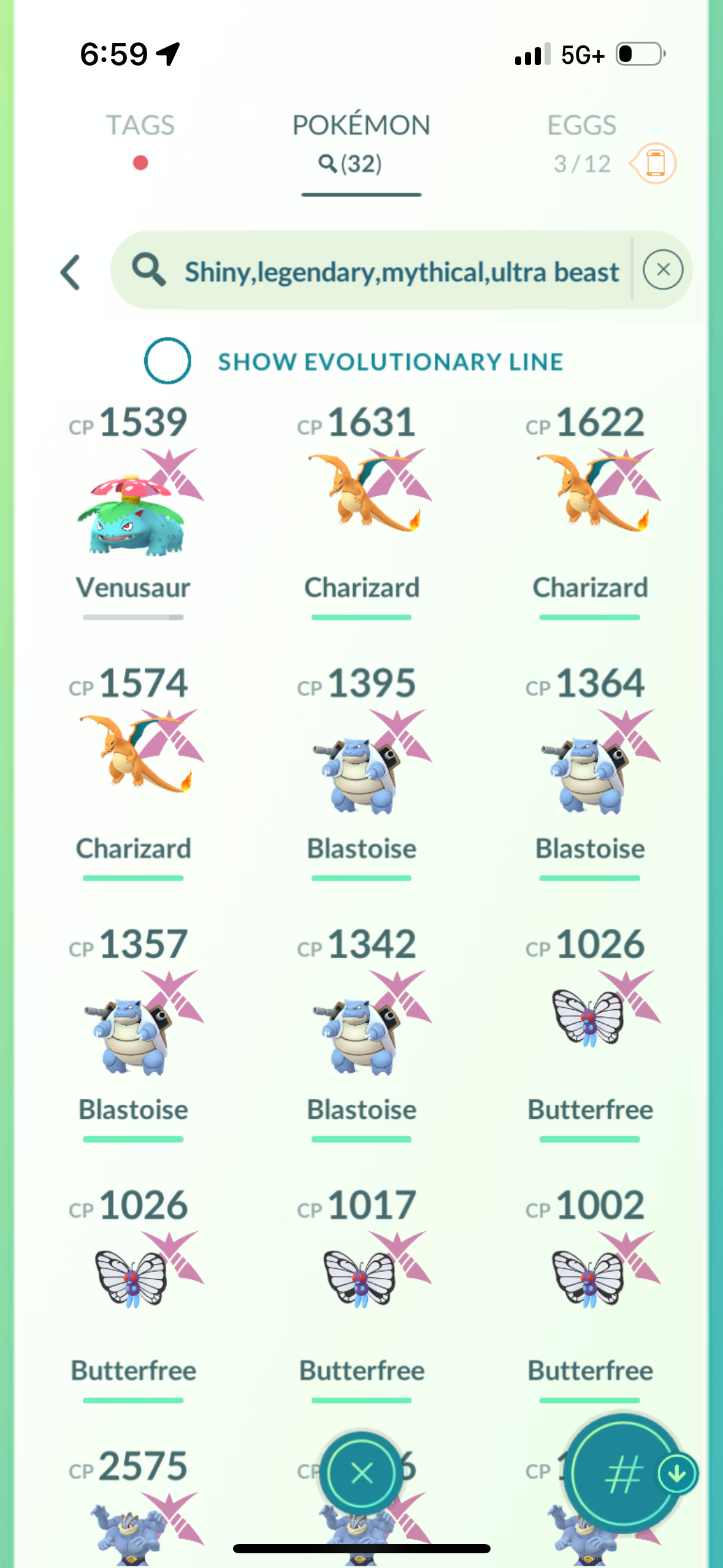 NewGigantamax account (32 Shiny/Legendary/Gigantamax)