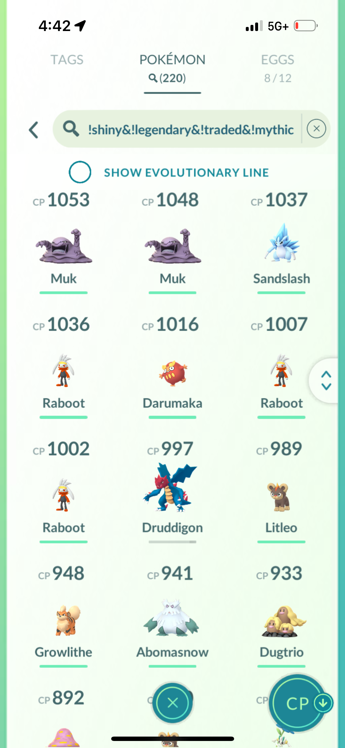 HolidaySpecial account (36 shiny/legendary)