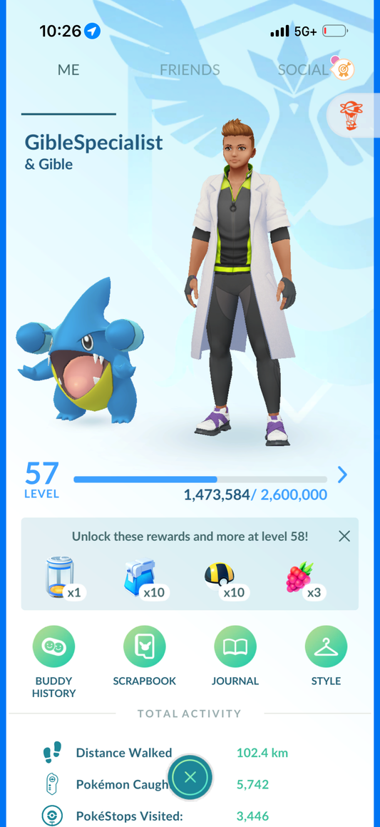 GibleSpecialist account (90 Shiny Garchomps + 27 Shiny + 1.1M Stardust)