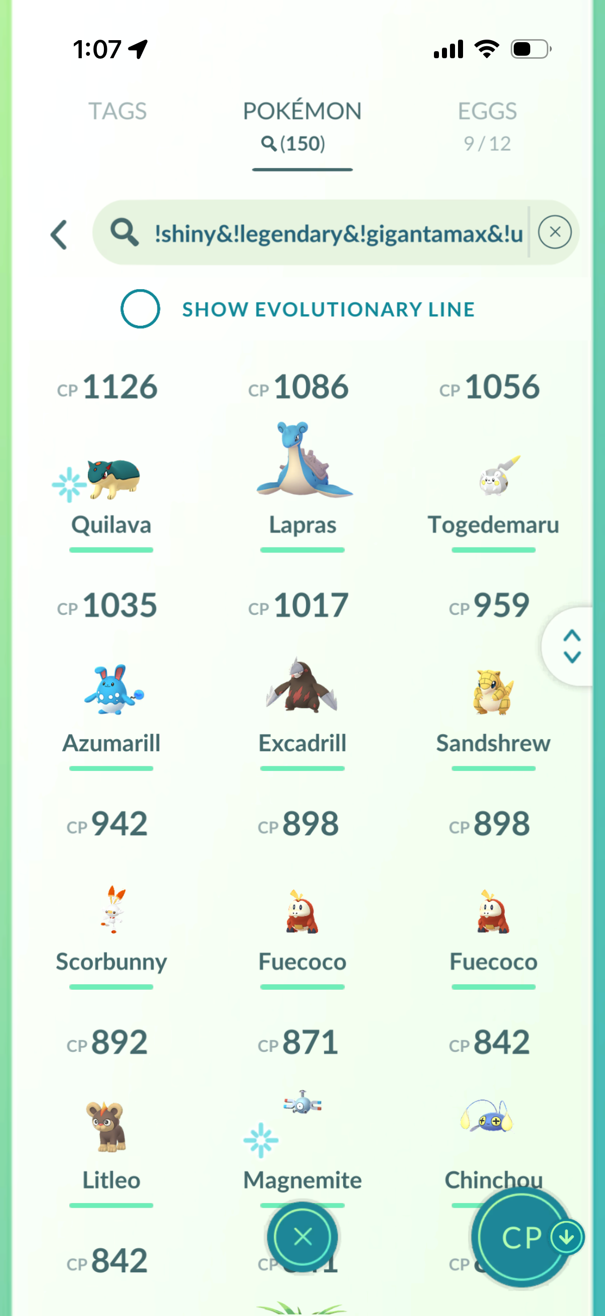 WWIII2026 account (48 Shiny/Legendary 1.8m stardust)
