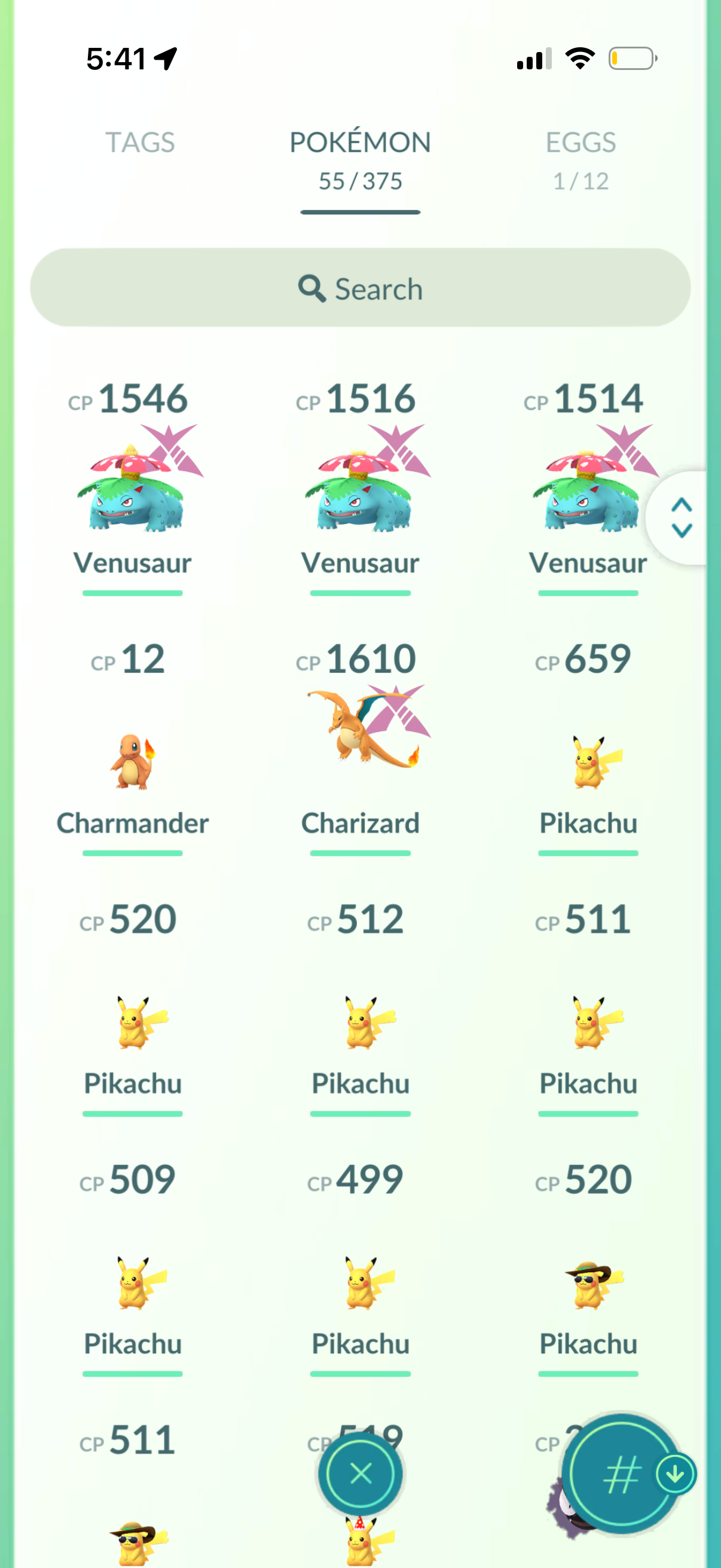 3ShinySnarls account (29 Shiny/Legendary/Gigantamax)