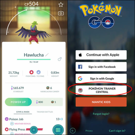 Shiny Hawlucha account