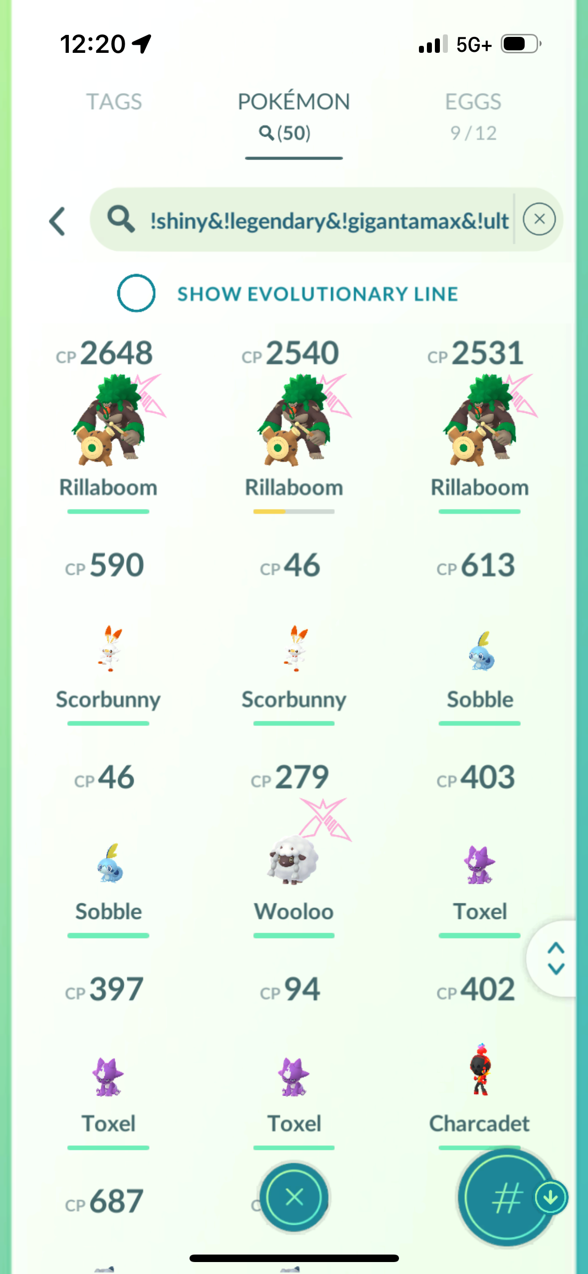 TexansMoneyline account (28 Shiny/Legendary/Gigantamax)