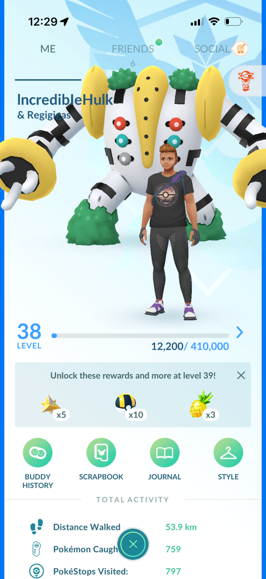IncredibleHulk account (32 Shiny/Legendary/Gigantamax & 340k stardust)