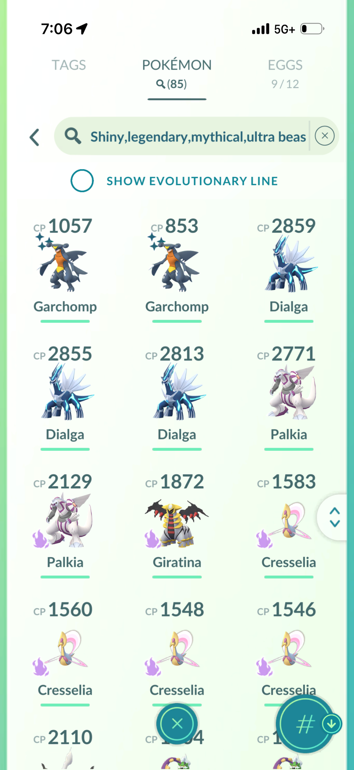 NetherlandsWC account 85 Shiny/Legendary & 1.1M Stardust