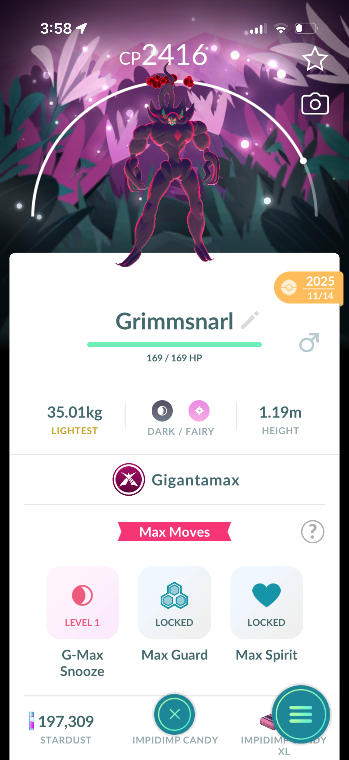 SoloClimber account (15 Shiny/Legendary/Gigantamax)