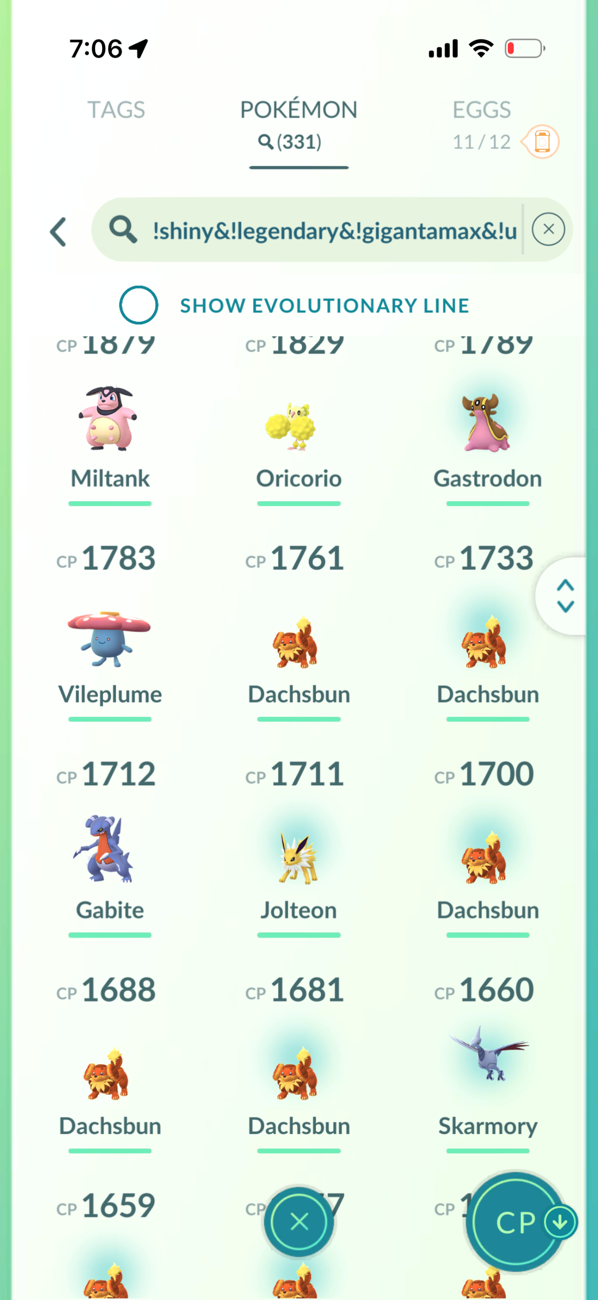 Milotic54 Level 47 account 29 Shiny/Legendary and 816k Stardust