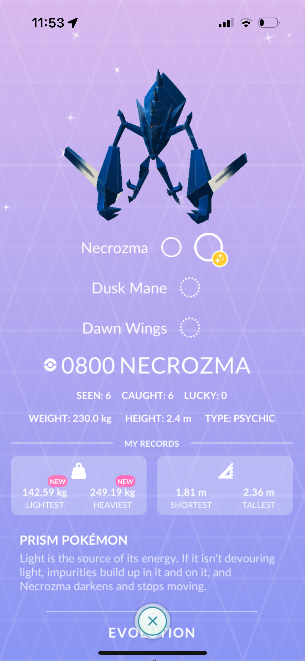 BoostedNecrozma account